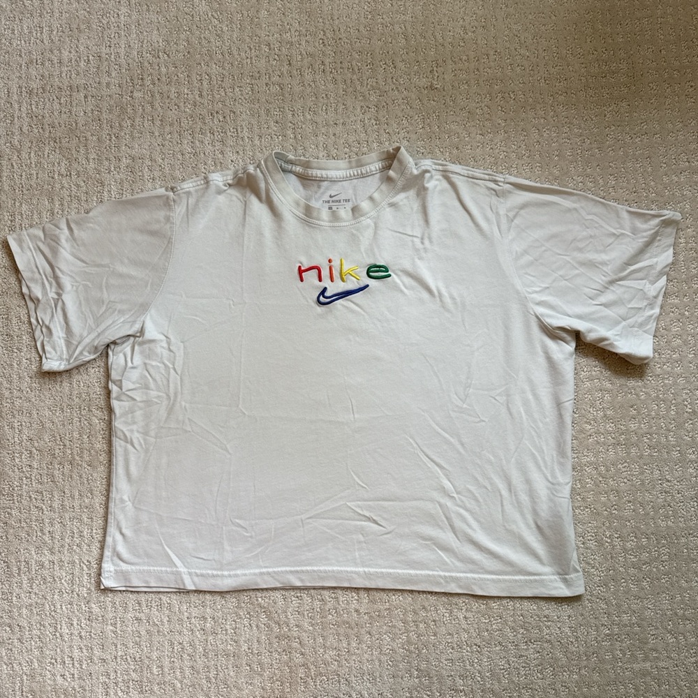 Nike Rainbow Embroidered Tee